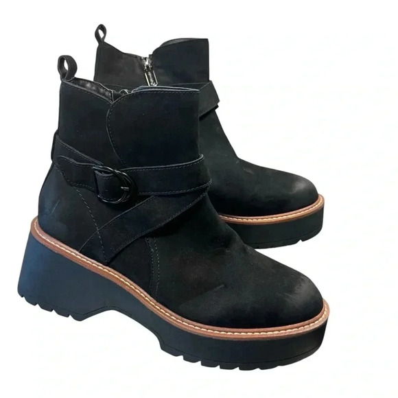 Blondo Shoes - Blondo Giovanni Waterproof Women's Boots size 10 Black nubuck upper